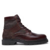 G-Star Raw Зимни обувки Tyler Boot Mid M D25777 Бордо цвят на ниска цена