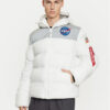 Alpha Industries Зимно яке 148135 Бял Regular Fit за Мъже цена