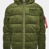 Alpha Industries Зимно яке Cord 138118 Зелен Regular Fit за Мъже цена
