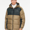 Columbia Зимно яке Pike Lake™ II Hooded Jacket Кафяв Regular Fit цвят на ниска цена