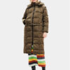 Desigual Зимно яке 23WWEW39 Зелен Oversize за Жени цена
