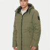 Halti Зимно яке Linjat 065-0419 Зелен Regular Fit за Мъже цена