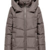 JDY Зимно яке 15300563 Кафяв Regular Fit за Жени цена