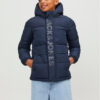 Jack&Jones Junior Зимно яке 12246122 Тъмносин Regular Fit за Момчета цена