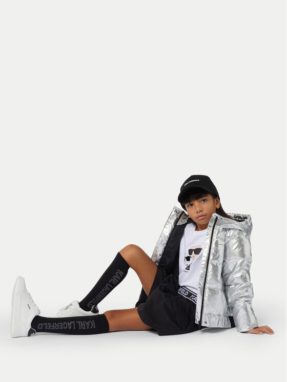 Зимно яке Karl Lagerfeld Kids за Момичета цена