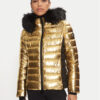 LOLA CASADEMUNT Зимно яке LF2401008 Златист Regular Fit за Жени цена