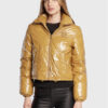 PINKO Зимно яке Irene 1G1809 A00N Кафяв Regular Fit за Жени цена