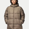 Pieces Зимно яке Maddie 17150938 Бежов Relaxed Fit за Жени цена