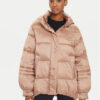 TWINSET Зимно яке 242TP2300 Бежов Loose Fit за Жени цена