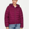 Tommy Jeans Зимно яке Tape DW0DW18308 Червен Regular Fit за Жени цена