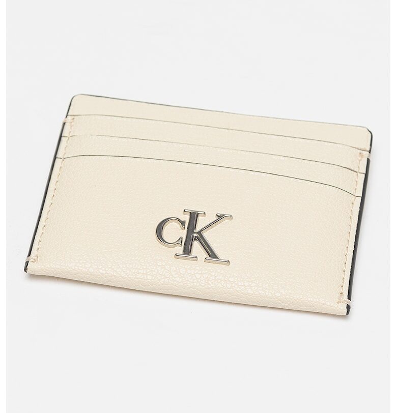 Калъф за карти от еко кожа с лого CALVIN KLEIN JEANS