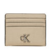 Calvin Klein Jeans Калъф за кредитни карти Minimal Monogram K60K612746 Екрю за Жени цена