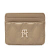 Tommy Hilfiger Калъф за кредитни карти AW0AW16591 Бежов за Жени цена