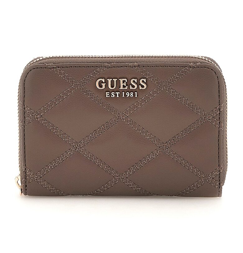 Капитониран портфейл с лого GUESS