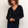 Cream Кардиган Crdela Cable Knit 10611771 Черен Straight Fit за Жени цена