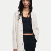 Desigual Кардиган Montreal 24WWJF12 Екрю Loose Fit за Жени цена