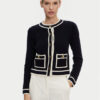 Luisa Spagnoli Кардиган Macori 58615 Черен Slim Fit за Жени цена