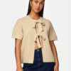 Pieces Кардиган 17156681 Бежов Regular Fit за Жени цена