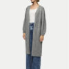 Pieces Кардиган Maggy 17150959 Сив Loose Fit за Жени цена