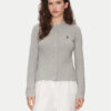 Polo Ralph Lauren Кардиган 211941175001 Сив Slim Fit за Жени цена
