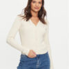 Tommy Jeans Кардиган Essential DW0DW18682 Кафяв Slim Fit за Жени цена