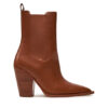 Michael Kors Каубойски обувки Leni Leather Boot 40T4LNHE5L Кафяв за Жени цена
