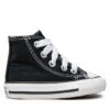 Converse Кецове Chuck Taylor All Star Hi 7J231 Черен за Бебета цена