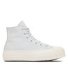 Converse Кецове Chuck Taylor All Star Lift Platform Leather A05248C Светлосиньо за Жени цена