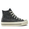 Converse Кецове Chuck Taylor All Star Lift Platform Glitter A09551C 401 Черен за Жени цена