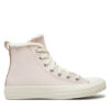Converse Кецове Ctas Hi A09263C Розов за Жени цена