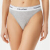 Calvin Klein Underwear Класически бикини с висока талия LV00QF8319 Сив за Жени цена