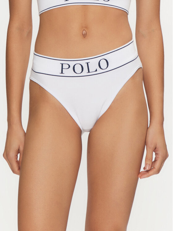 Класически бикини с висока талия Polo Ralph Lauren за Жени цена