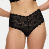 Triumph Класически бикини с висока талия Amourette 10210675 Черен за Жени цена