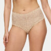 Triumph Класически бикини с висока талия Amourette 10210675 Бежов за Жени цена