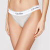 Calvin Klein Underwear Класически дамски бикини Tanga 000QF4977A Сив за Жени цена