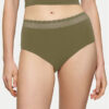 Triumph Класически дамски бикини Feel Of Modal 10214399 Зелен за Жени цена