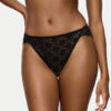 Triumph Класически дамски бикини Amourette 10219109 Черен за Жени цена