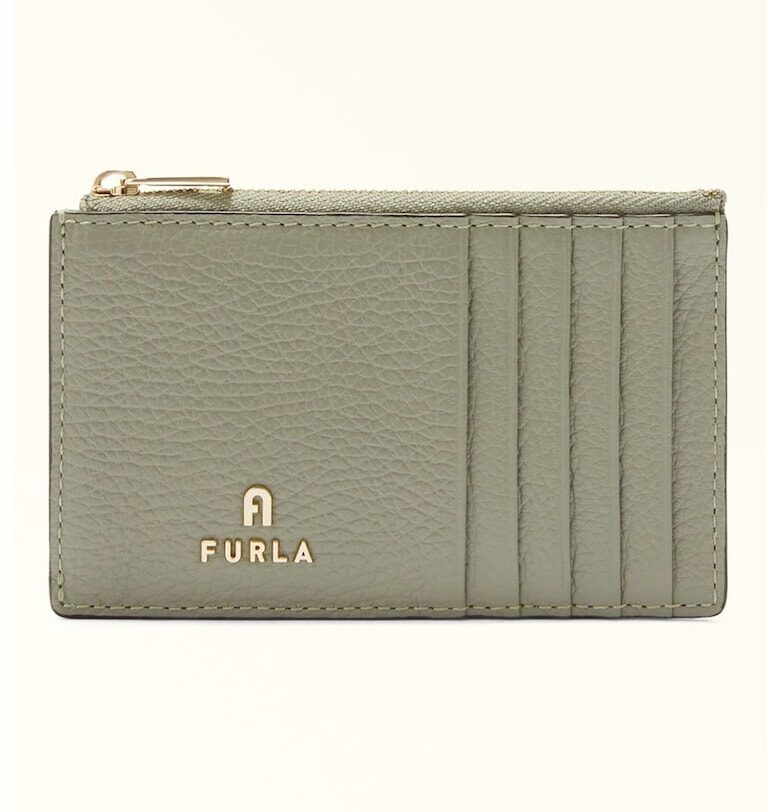 Кожен калъф за карти Camelia Furla