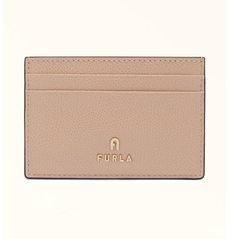 Кожен калъф за карти Camelia Furla