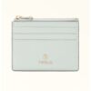 Кожен калъф за карти Camelia с цип Furla