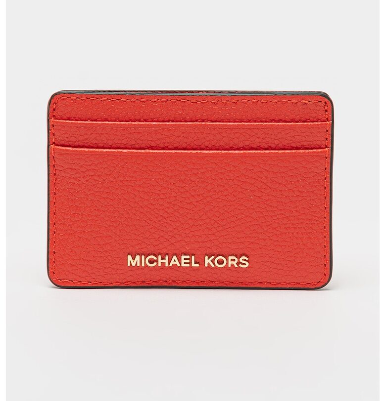 Кожен калъф за карти Jet Set Michael Kors