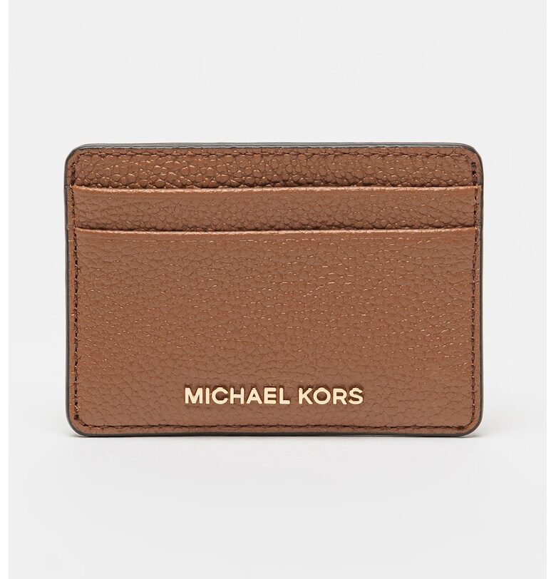 Кожен калъф за карти Jet Set Michael Kors