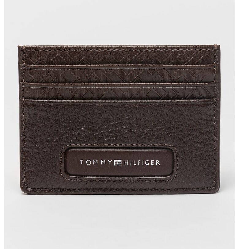 Кожен калъф за карти TH Monogram Tommy Hilfiger