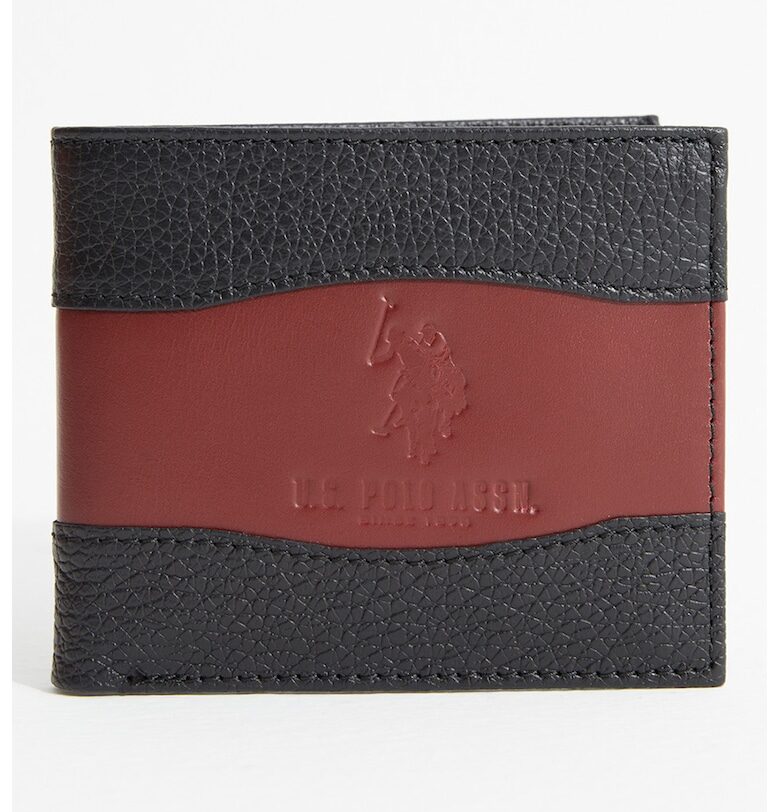 Кожен калъф за карти US Polo Assn