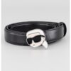 Кожен колан Ikon Karl Lagerfeld