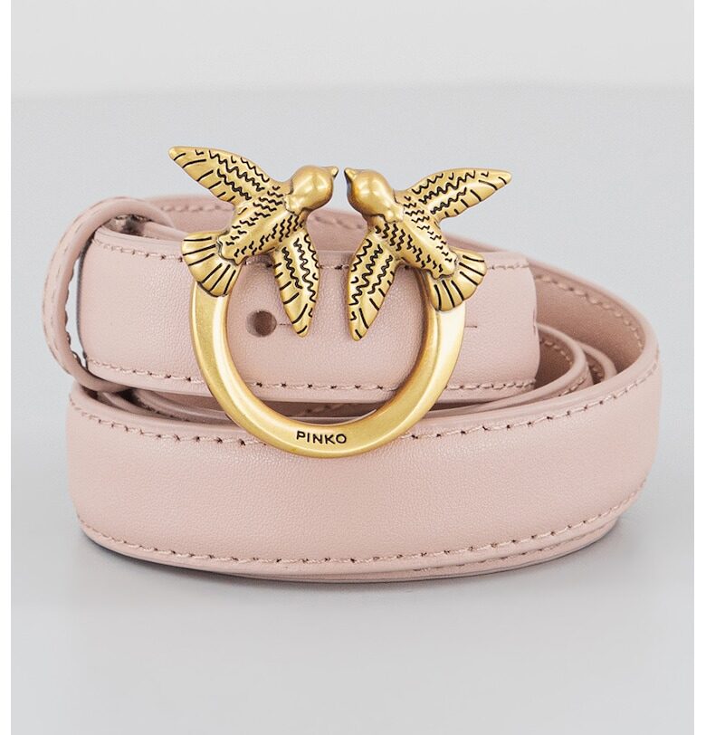 Кожен колан Love Berry Pinko