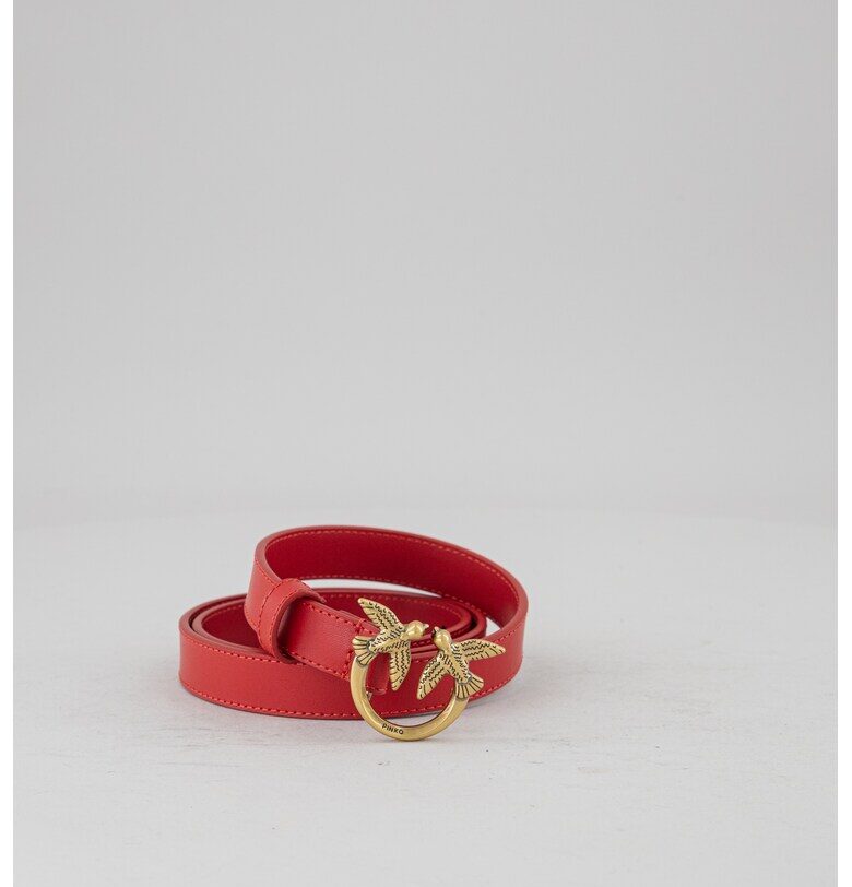 Кожен колан Love Berry Pinko