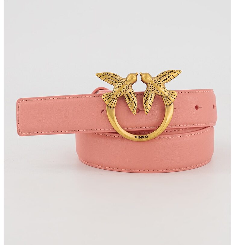 Кожен колан Love Berry Pinko