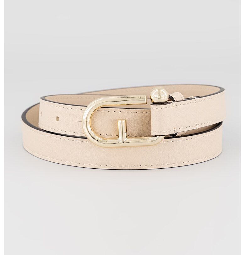 Кожен колан Nuvola с лого на токата Furla