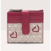 Кожен портфейл San Valentino с шарка COCCINELLE
